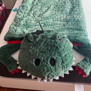 Boys Dinosaur Sleeping Bag NWT